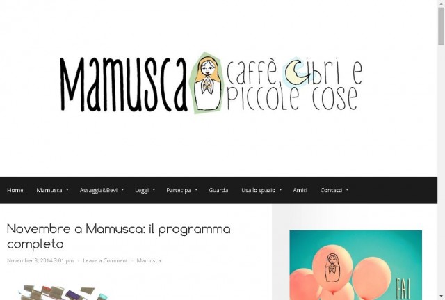 Mamusca - Caffe, libri e piccole cose