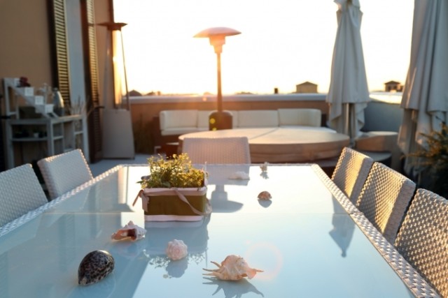 Home kitchen atelier, terrazza