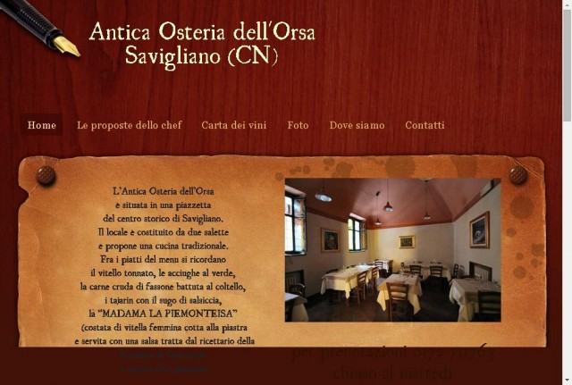 Ristorante Antica Osteria dell'Orsa