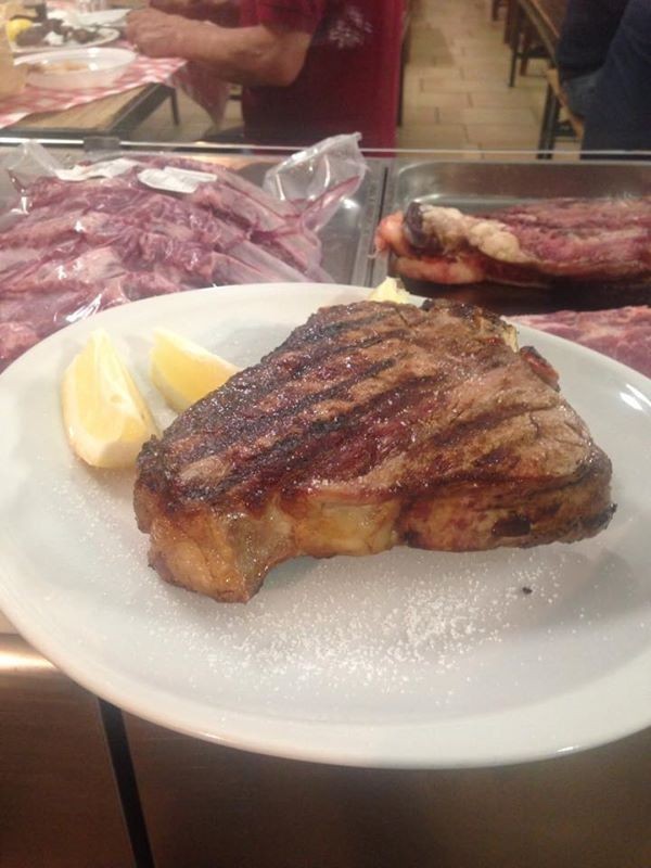 Osteria Dar Vignarolo, carne alla brace
