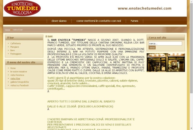 Bar Enoteche Tumedei