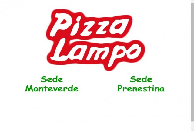 Pizza Lampo