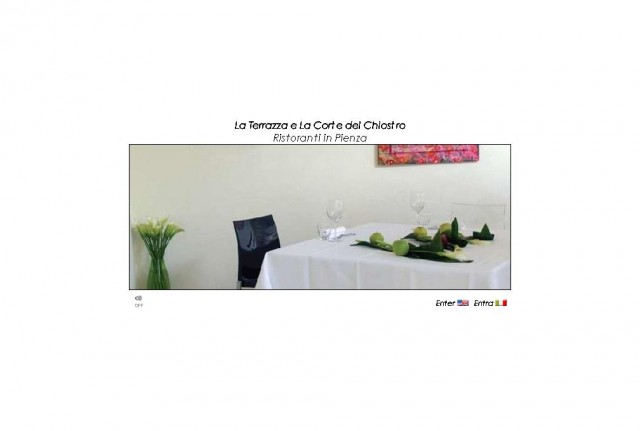 La Terrazza e La Corte del Chiostro