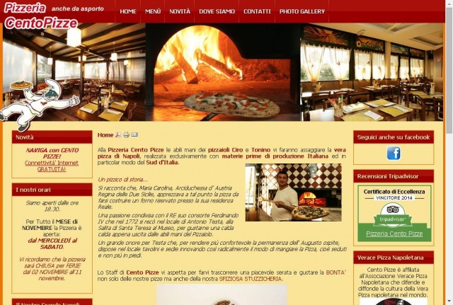 Pizzeria Cento Pizze