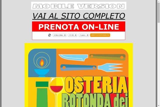 Osteria Rotonda dei Facchinetti