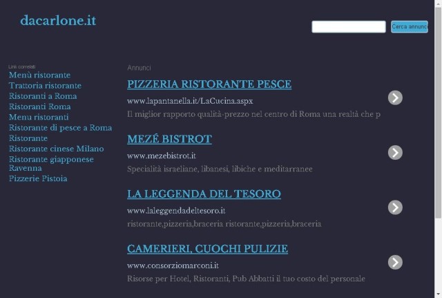 Antica Trattoria Da Carlone