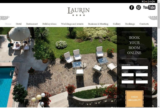Ristorante dell'Hotel Romantik Laurin