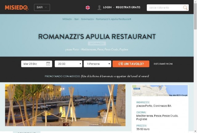Romanazzi's Apulia Restaurant