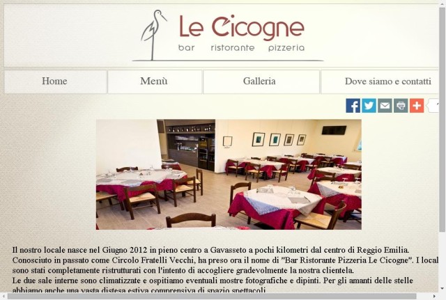 Le Cicogne ristorante