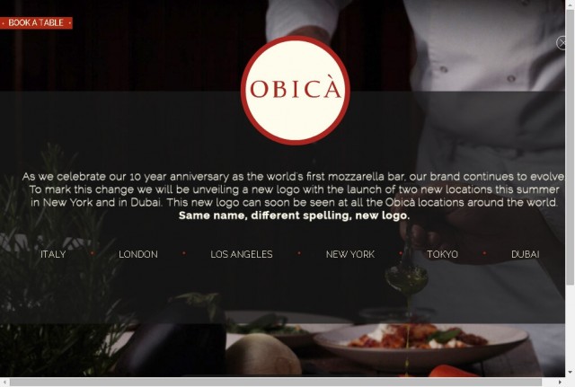 Obika Mozzarella Bar Parlamento