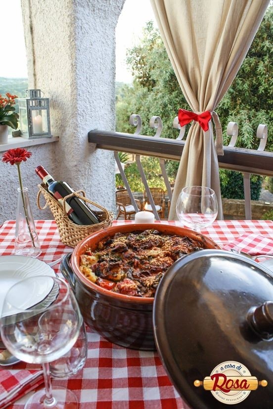 A casa di Rosa, melanzane