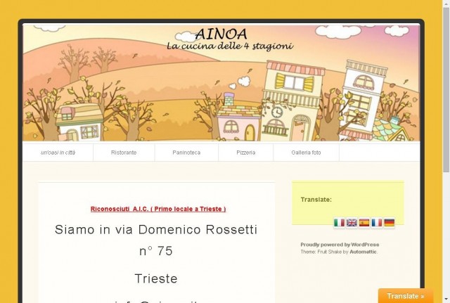 Ainoa La Cucina delle 4 Stagioni