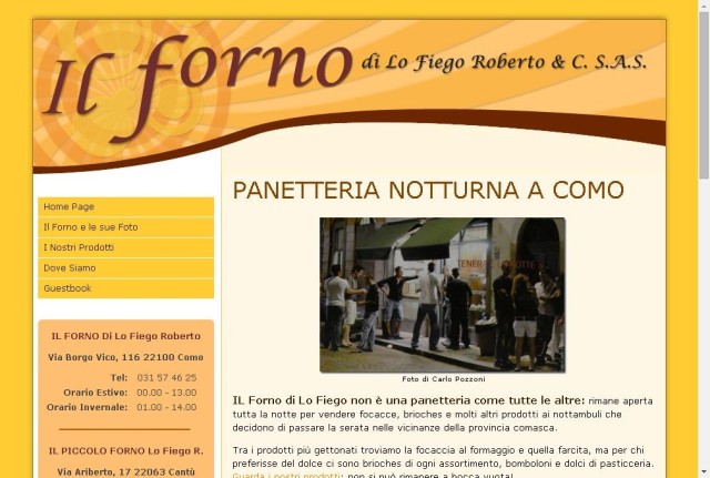 IL FORNO Lo Fiego