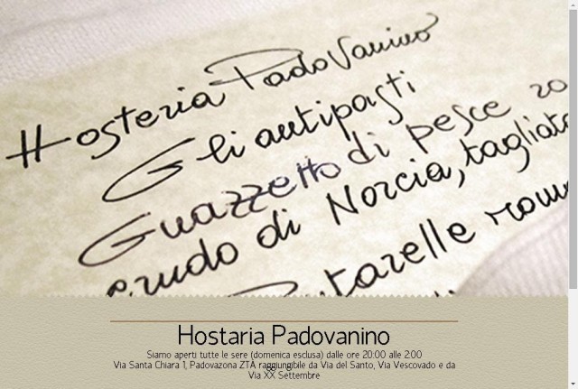 Hostaria Il Padovanino