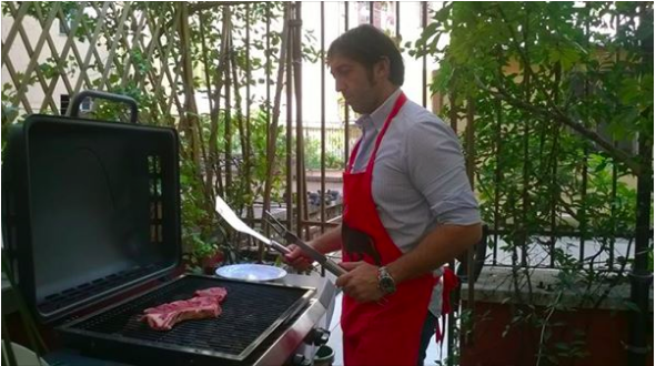 Home restaurant, barbecue