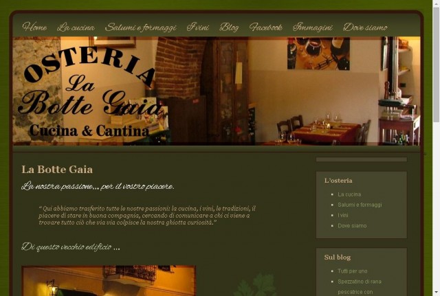 Osteria La Botte Gaia