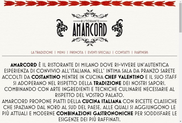 Ristorante Amarcord