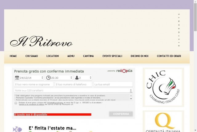 Osteria del Ritrovo