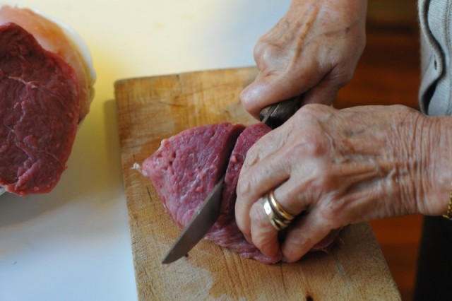 Taglio della carne
