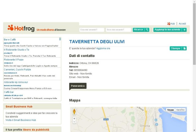 Ristorante Tavernetta degli Ulivi