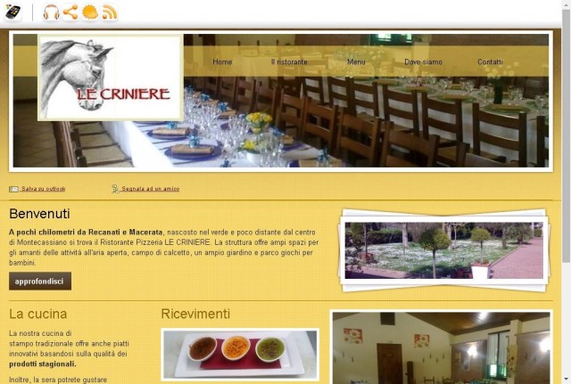 Ristorante Pizzeria Le Criniere