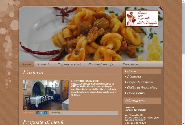 Osteria Casale del Poggio