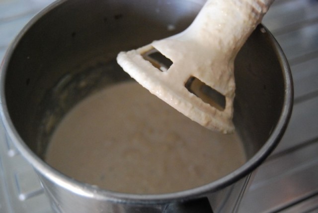 Penne con purea di tonno