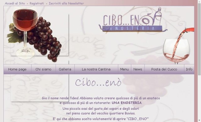 CIBO...eNO' Enosteria
