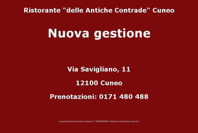 delle Antiche Contrade Ristorante