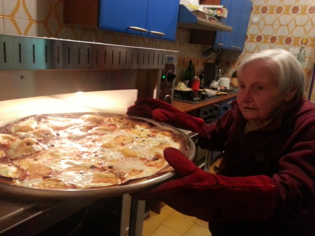 Nonna Leo, pizzata