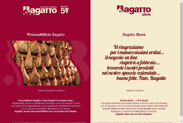 Prosciuttificio artigianale Rino Bagatto