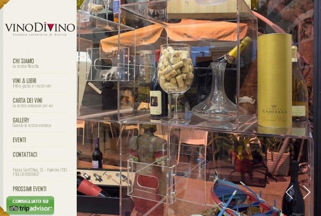VINODIVINO, Enoteca Letteraria di Sicilia