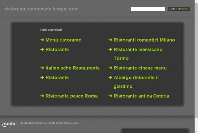 Enoteca Dell' Acqua