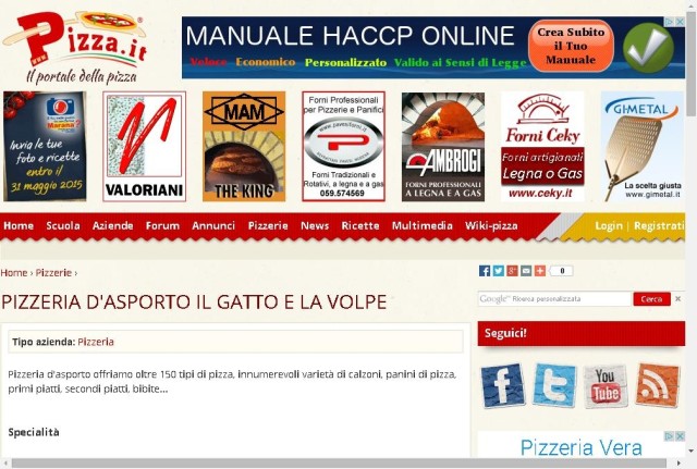 Pizzeria Il Gatto e la Volpe