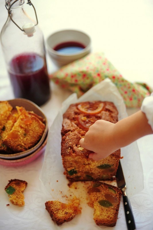 Torta alla frutta candita