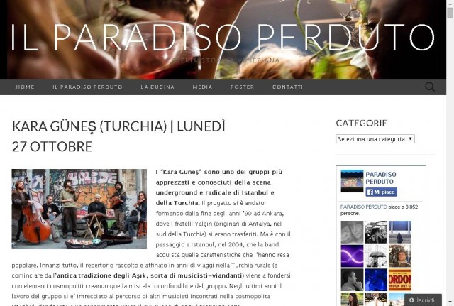 Paradiso Perduto