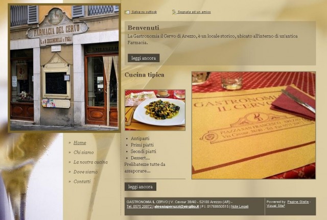 Gastronomia Il Cervo