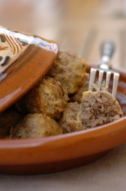 Polpette con coriandolo e cumino