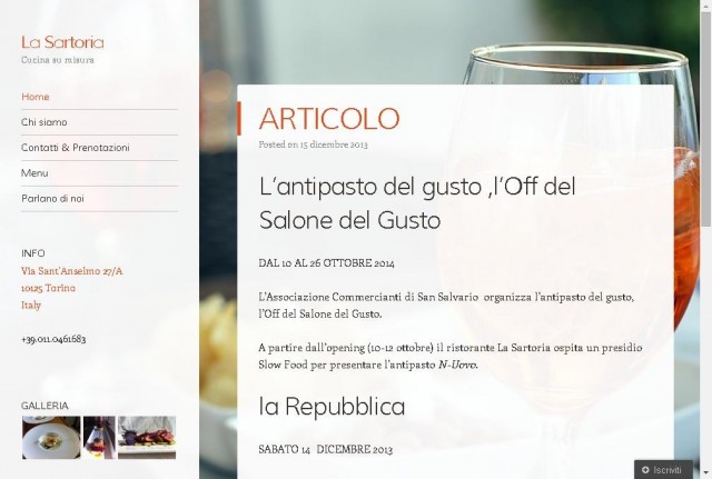 La Sartoria Cucina su misura