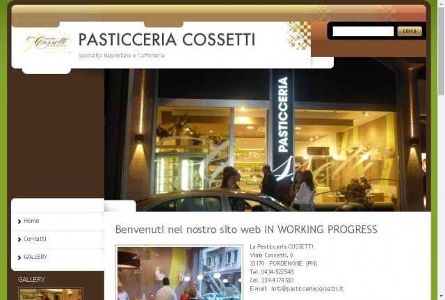 La Pasticceria Cossetti
