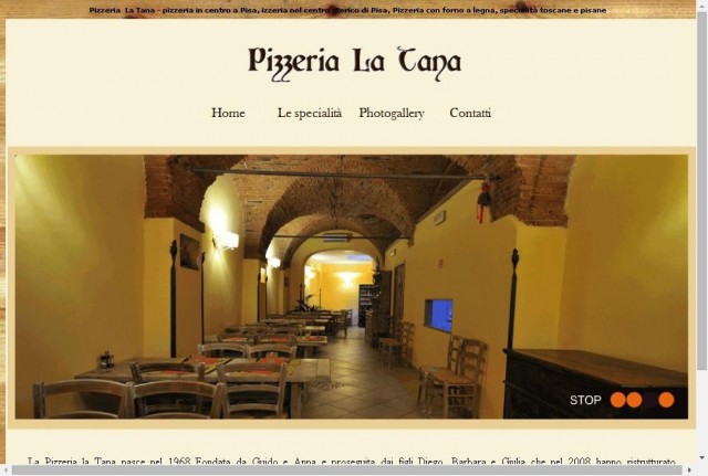Pizzeria Tavola Calda La Tana
