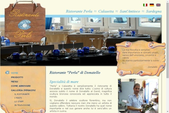 Donatello's Restaurant Perla