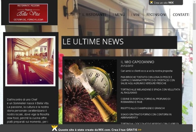 Nuovo Bella vita - Osteria del Forno a Legna
