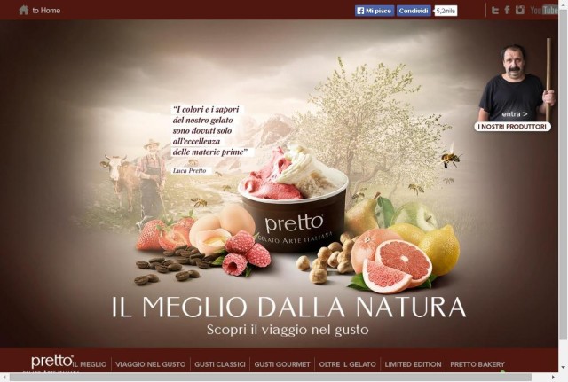 Pretto Gelato Arte Italiana