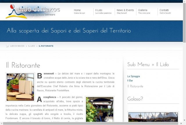 Ristorante Frontemare - Lido di Naxos