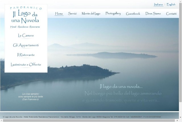 Ristorante Panoramico Il Lago da una Nuvola