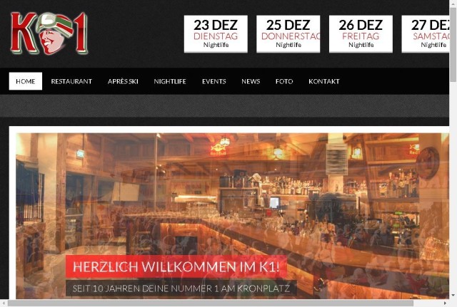 K1 Restaurant Pizzeria Apres Ski