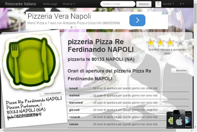 Pizzeria &amp; Ristorante Re Ferdinando