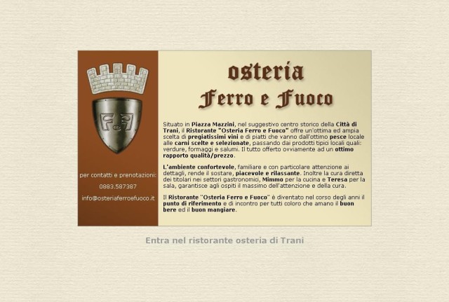 Osteria Ferro e Fuoco