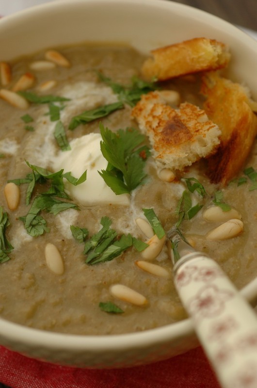 Zuppa di melanzane